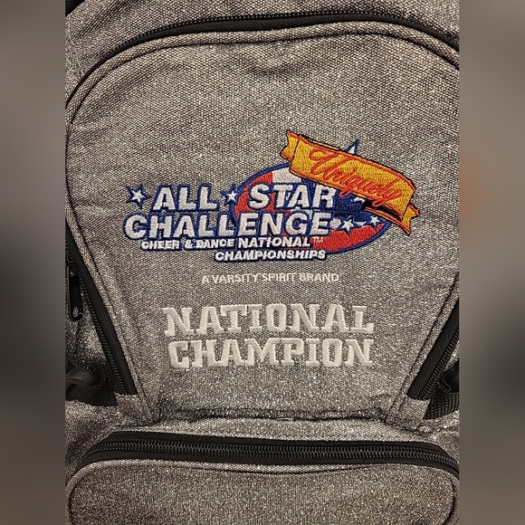 All Star Challenge National Champion Backpack Glitter silver - Picture 2 of 12